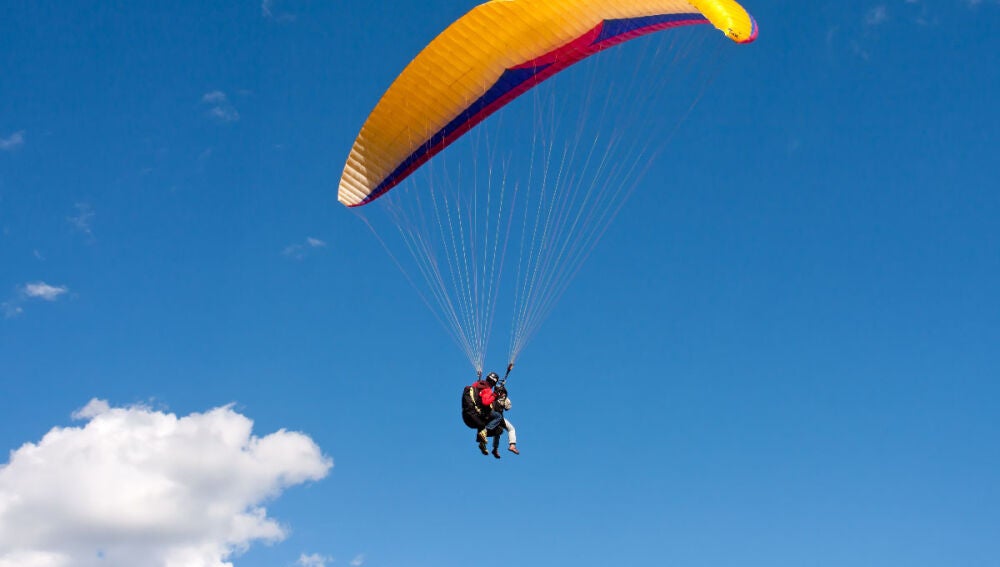 Parapente en el Palomaret, Agost