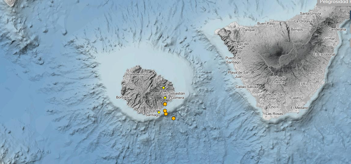 La Gomera registra 15 terremotos en pocas horas La Gomera registra 15 terremotos en pocas horas