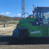 La Junta continúa con las obras de la carretera CL-627 que une Cervera de Pisuerga con Cantabria