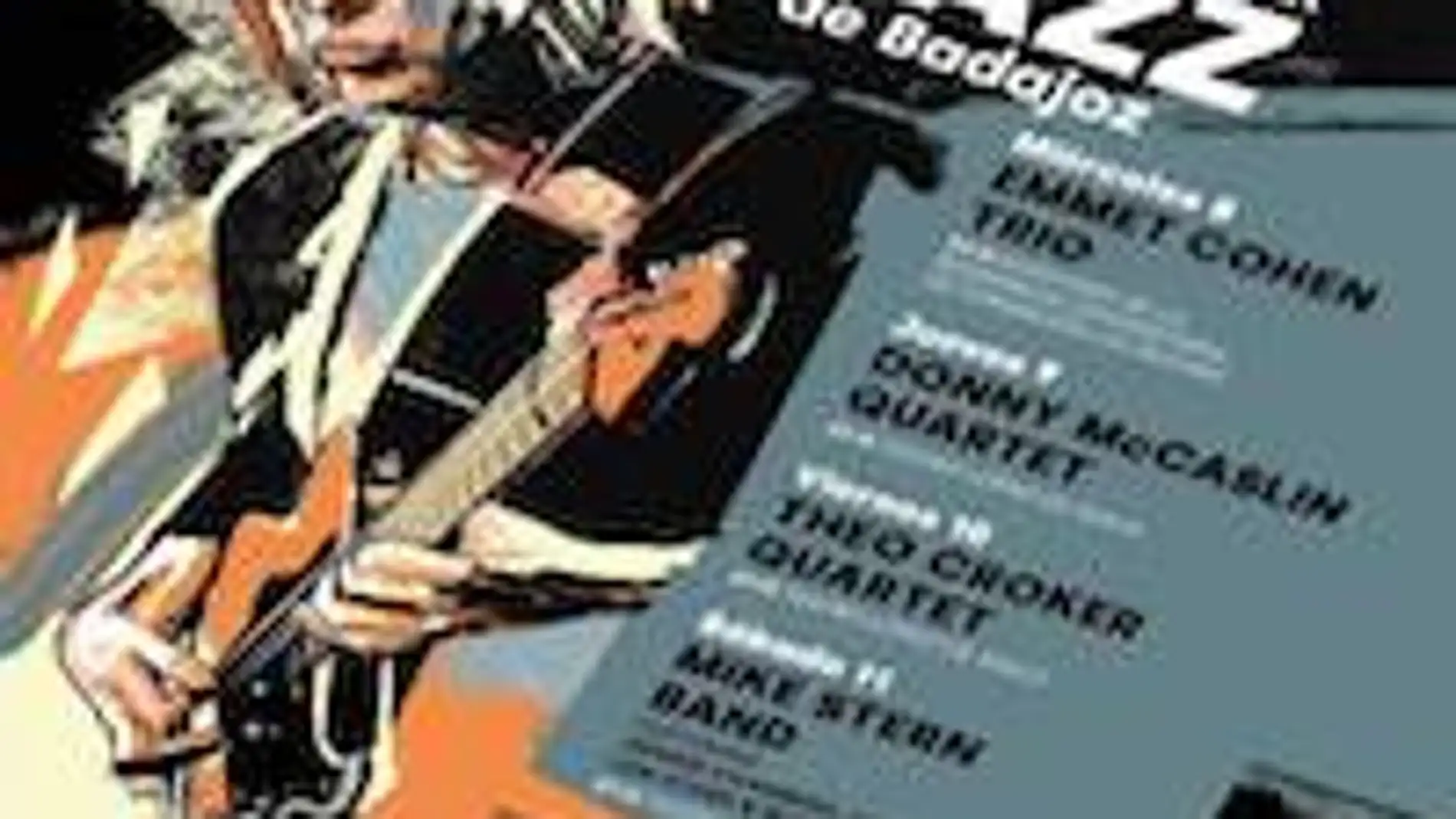 El XXXVI Festival de Jazz de Badajoz contará con nombres como Mike Stern, Theo Croker, Donny McCaslin y Emmet Cohen