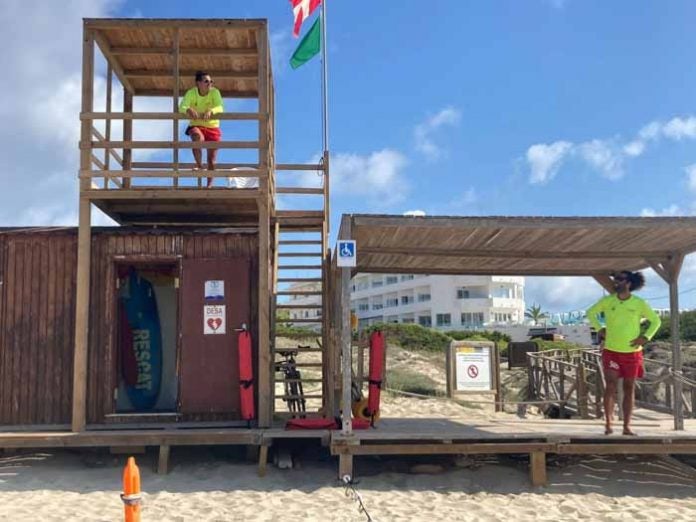 Formentera termina el verano con un total de 55 rescates por parte de su servicio de socorrismo Formentera termina el verano con un total de 55 rescates por parte de su servicio de socorrismo