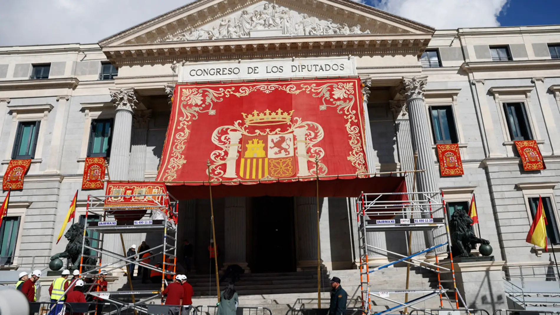 El Congreso acoge la jura de la Constitución de la Princesa Leonor/ EFE/Aitor Martín