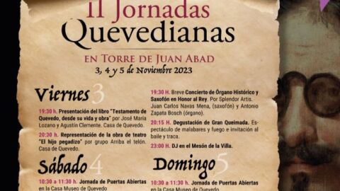 II Jornadas Quevedianas en Torre de Juan Abad