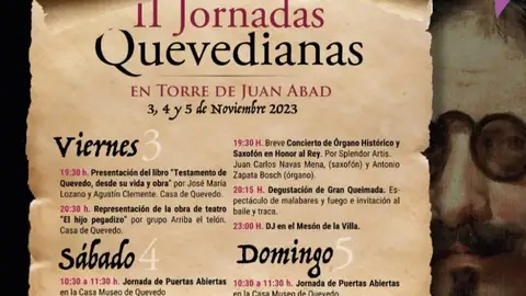II Jornadas Quevedianas en Torre de Juan Abad II Jornadas Quevedianas en Torre de Juan Abad