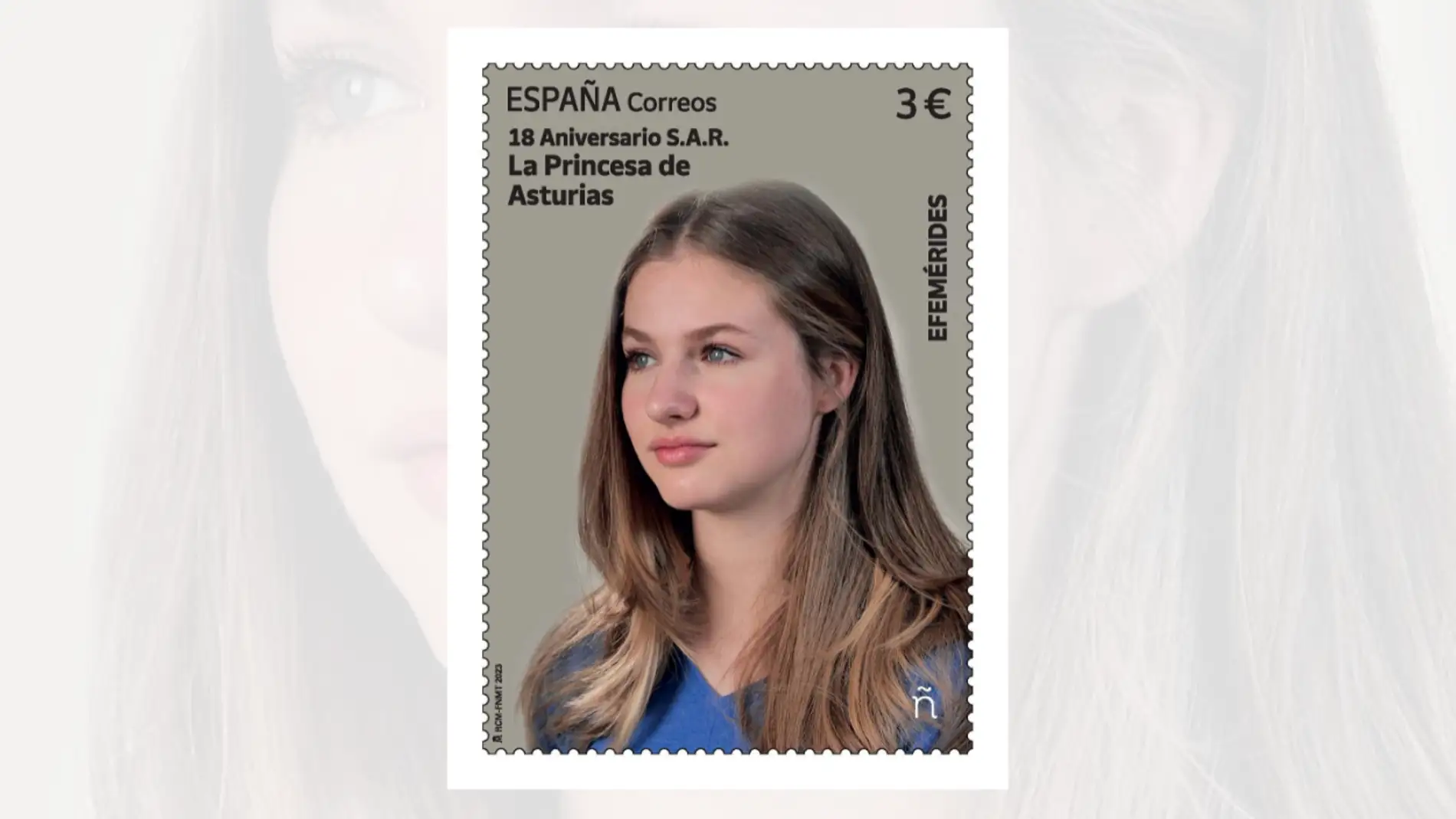 Así es el sello conmemorativo de la princesa Leonor por la jura de la Constitución: cómo comprarlo y cuánto cuesta