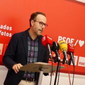 Héctor Díez, portavoz del PSOE en el Ayuntamiento de Elche. 