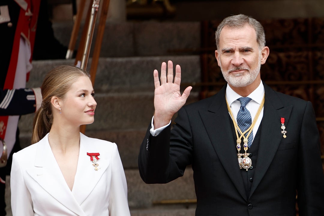 Luis María Cazorla: "En este acto Leonor se compromete radicalmente con la Constitución" Luis María Cazorla: "En este acto Leonor se compromete radicalmente con la Constitución"