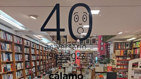 40 años de la librería Cálamo