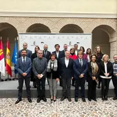 Foto de familia en el acto de recepción de los turoperadores en Ciudad Real Foto de familia en el acto de recepción de los turoperadores en Ciudad Real