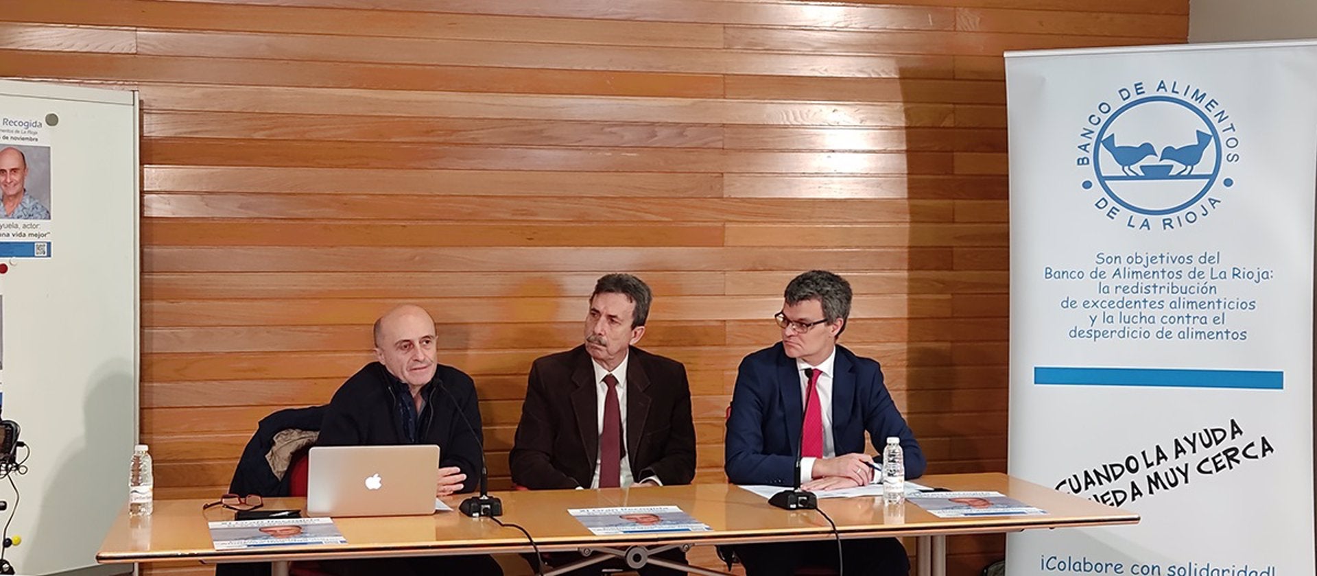 El Banco de Alimentos de La Rioja ha presentado su undécima gran recogida de alimentos con Pepe Viyuela como padrino El Banco de Alimentos de La Rioja ha presentado su undécima gran recogida de alimentos con Pepe Viyuela como padrino