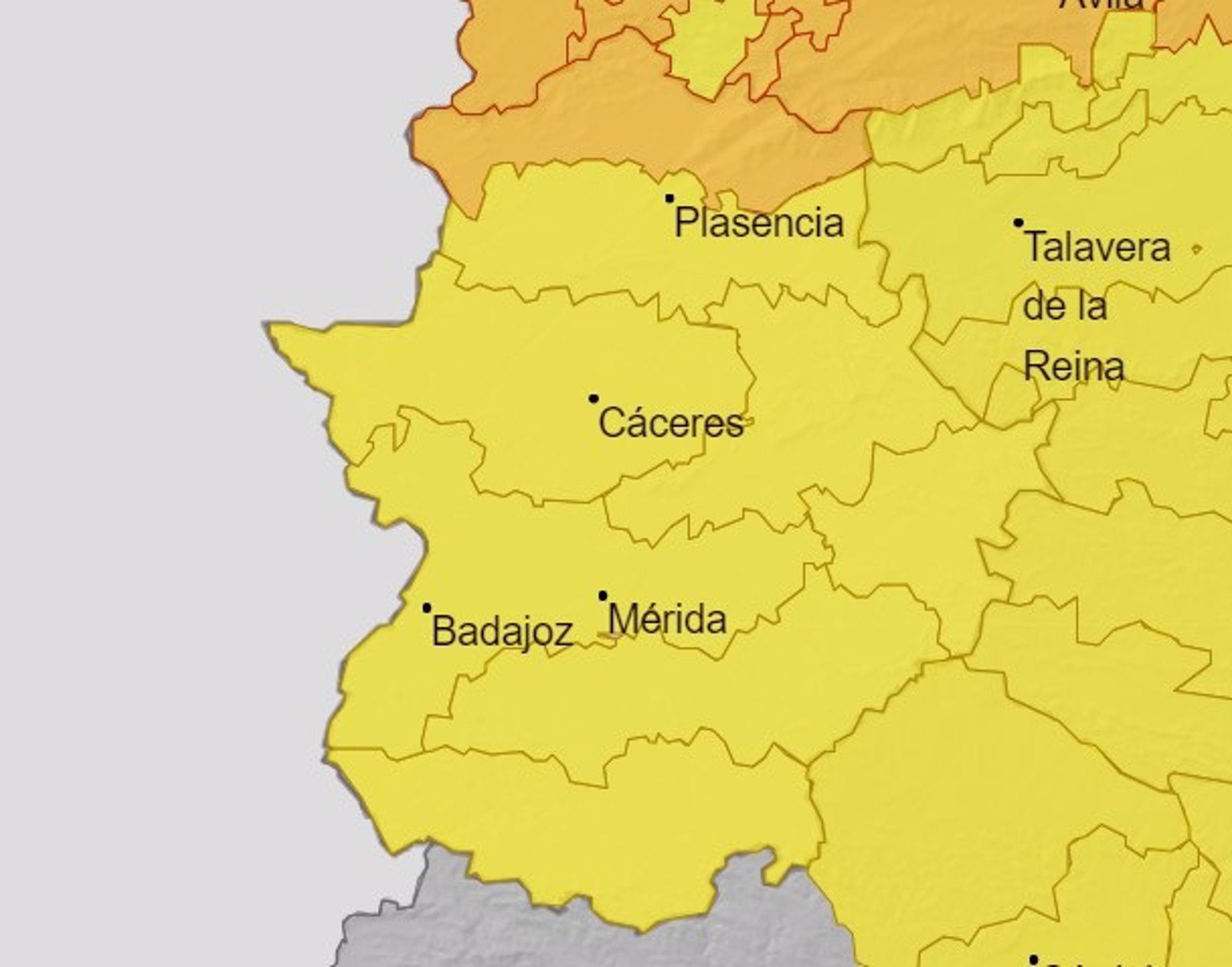 La Borrasca "Ciarán" activa la alerta amarilla en toda Extremadura por vientos y naranja en el norte cacereño por lluvia y viento La Borrasca "Ciarán" activa la alerta amarilla en toda Extremadura por vientos y naranja en el norte cacereño por lluvia y viento