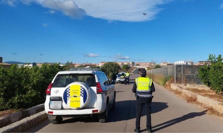 La Policía Local de Vila-real intensifica los controles para evitar robos en el campo La Policía Local de Vila-real intensifica los controles para evitar robos en el campo