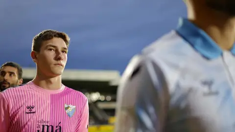 Carlos López, jugador del Málaga CF Carlos López, jugador del Málaga CF