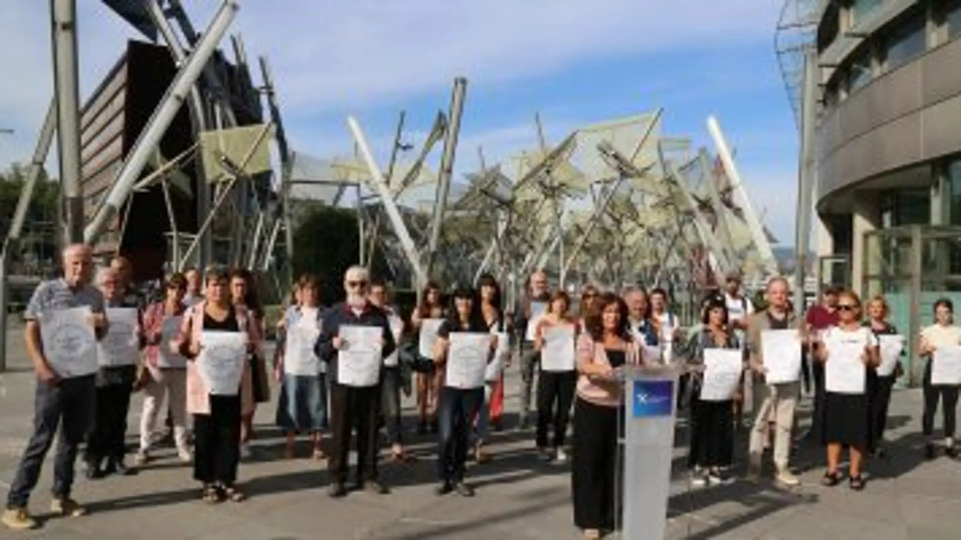 Llamamiento de Kontseilua a la manifestación del día 4 en Bilbao