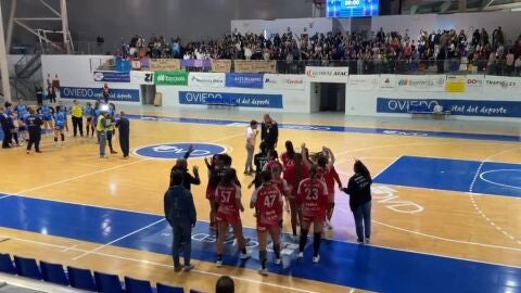 Imagen del final del partido