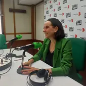 Eva Masías en los estudios de Onda Cero Ciudad Real Eva Masías en los estudios de Onda Cero Ciudad Real
