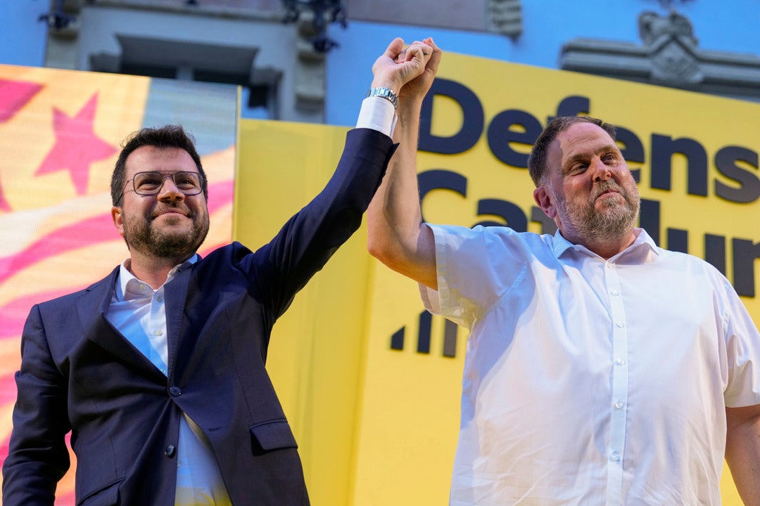 Pere Aragonès volverá a ser el candidato de ERC para las elecciones autonómicas previstas para 2025 Pere Aragonès volverá a ser el candidato de ERC para las elecciones autonómicas previstas para 2025