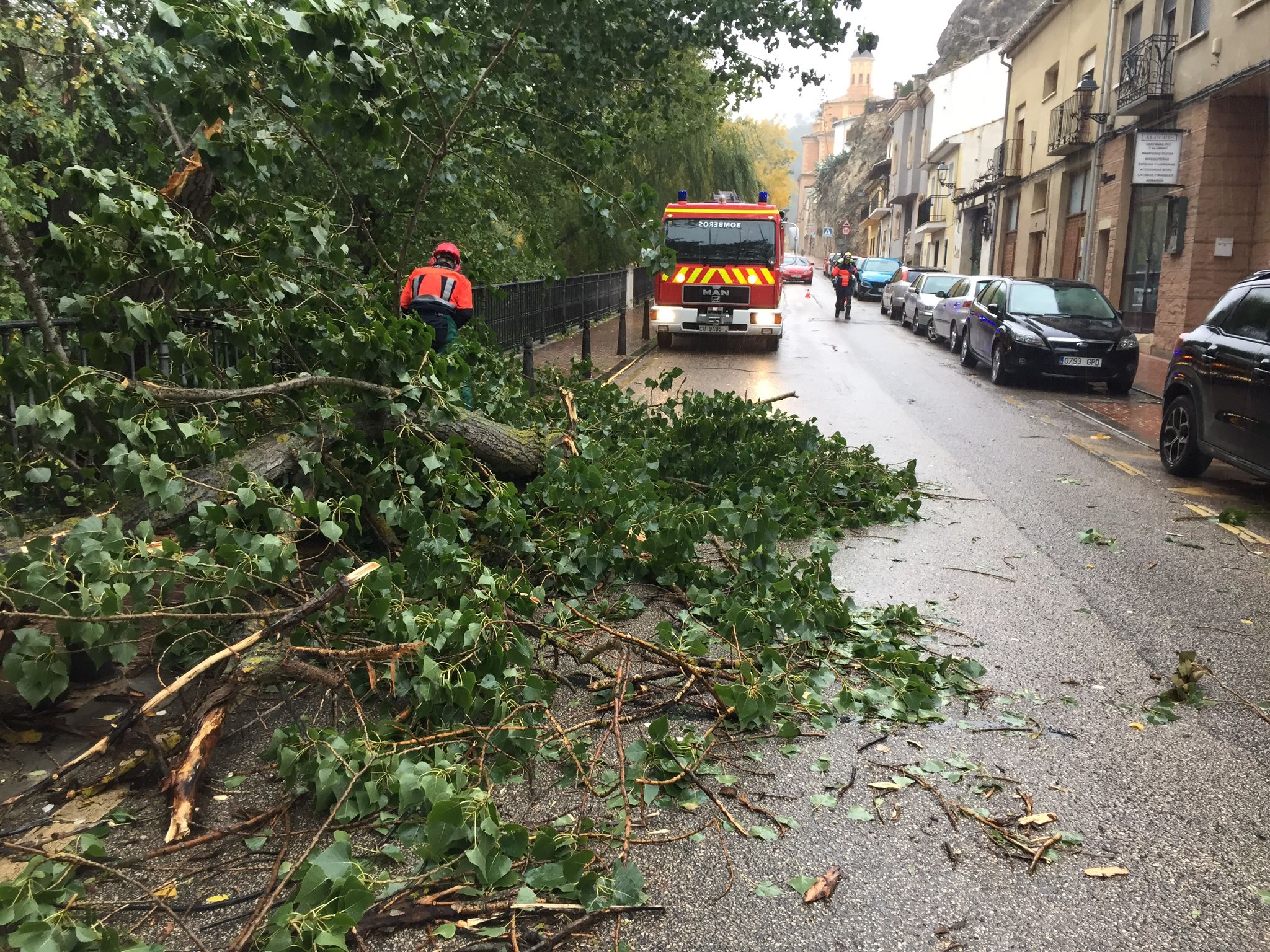 Recomiendan no salir al recreo en patios arbolados de Cuenca Recomiendan no salir al recreo en patios arbolados de Cuenca