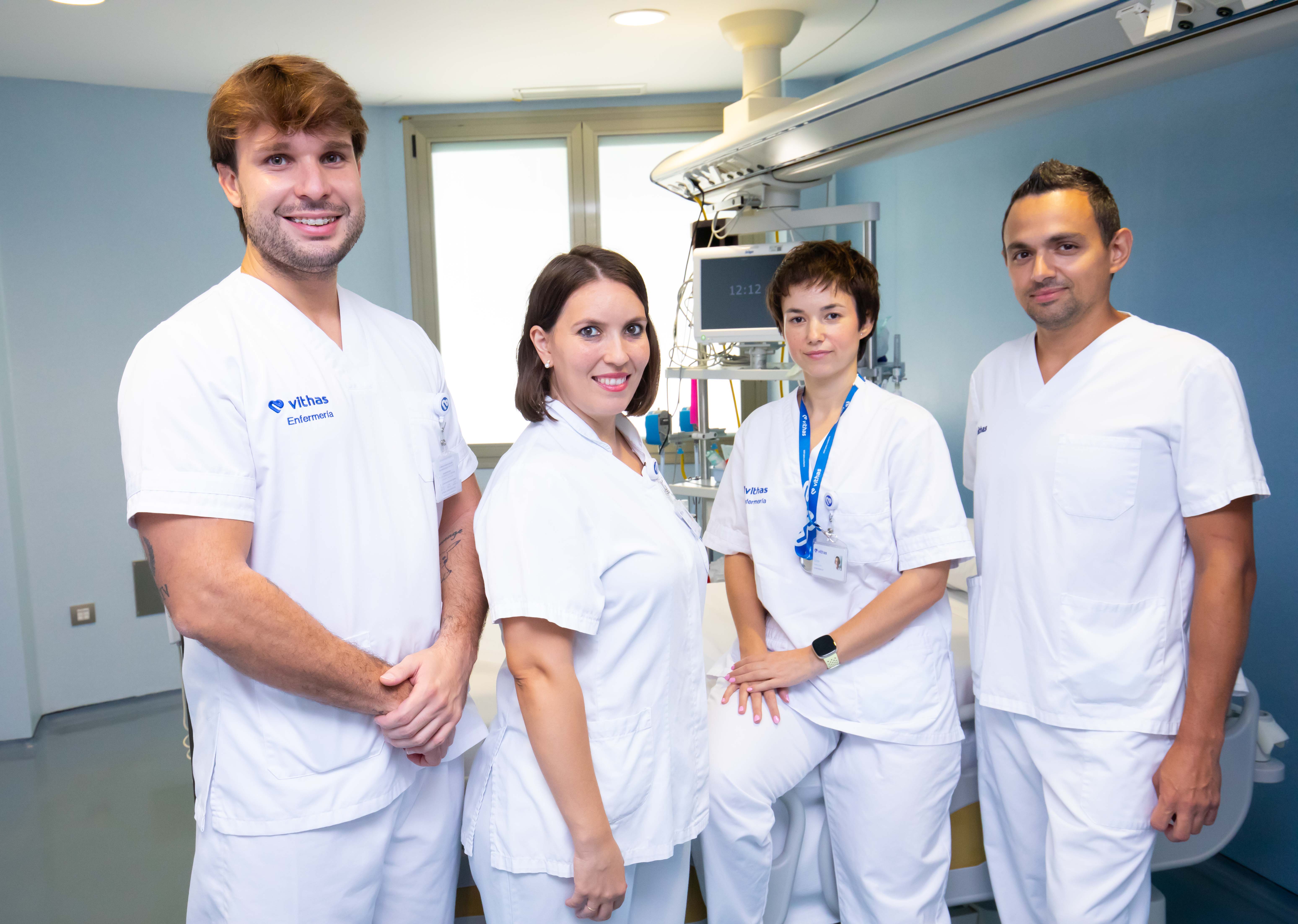 La UCI del Hospital Vithas Alicante fomenta la interacción del paciente con su familia La UCI del Hospital Vithas Alicante fomenta la interacción del paciente con su familia