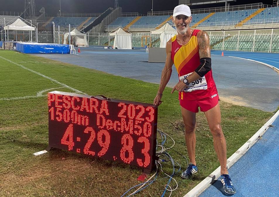Juan Carlos Herrera: "descubrí el atletismo esperando a mi hija y ahora soy subcampeón de Europa de decathlon" Juan Carlos Herrera: "descubrí el atletismo esperando a mi hija y ahora soy subcampeón de Europa de decathlon"