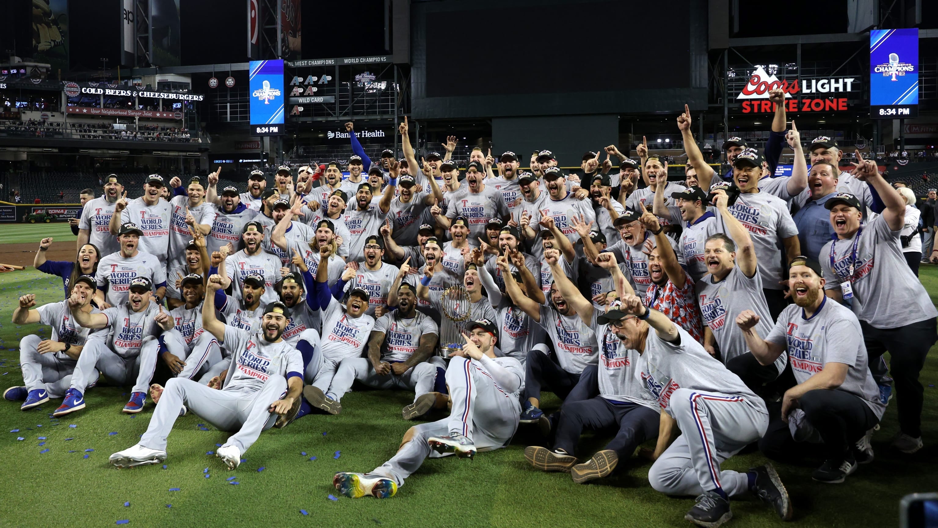 Texas Rangers, campeones de la MLB Texas Rangers, campeones de la MLB