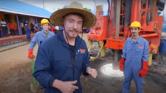 El youtuber MrBeast construye 100 pozos en África y dispara las críticas a los gobiernos locales El youtuber MrBeast construye 100 pozos en África y dispara las críticas a los gobiernos locales