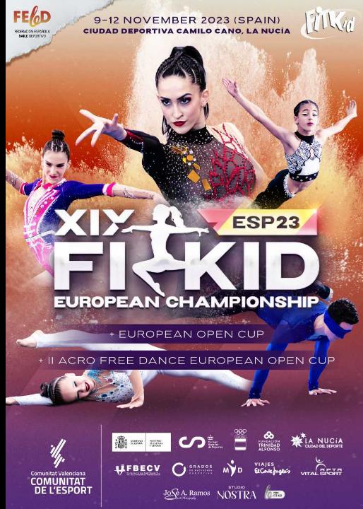 La Nucía acogerá el XIX el Fitkid European Chamiponship los días 9 a 12 de noviembre La Nucía acogerá el XIX el Fitkid European Chamiponship los días 9 a 12 de noviembre