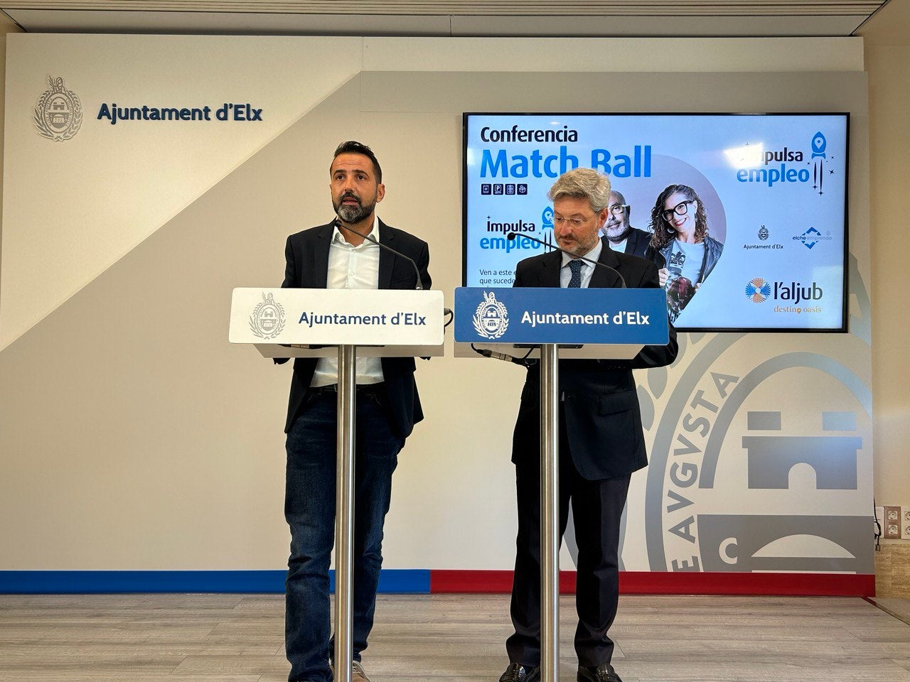 El centro comercial L’Aljub y el Ayuntamiento de Elche suman esfuerzos en pro de la formación y orientación laboral El centro comercial L’Aljub y el Ayuntamiento de Elche suman esfuerzos en pro de la formación y orientación laboral