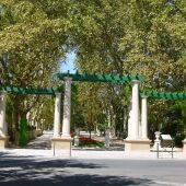 Blasco apuesta en Huesca por la regeneración de zonas verdes y la reforestación