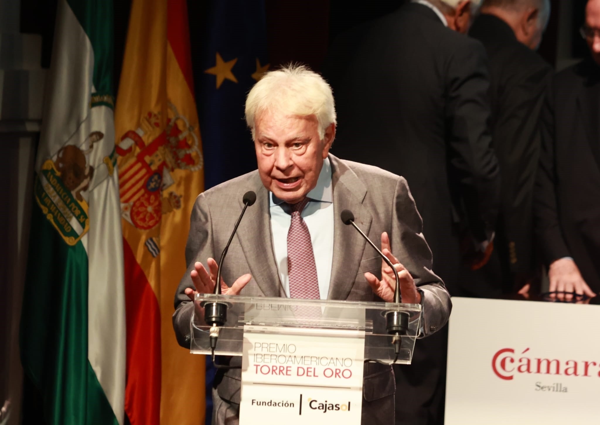 Felipe González, contra la amnistía: "¿Por siete votos? No merece la pena" Felipe González, contra la amnistía: "¿Por siete votos? No merece la pena"