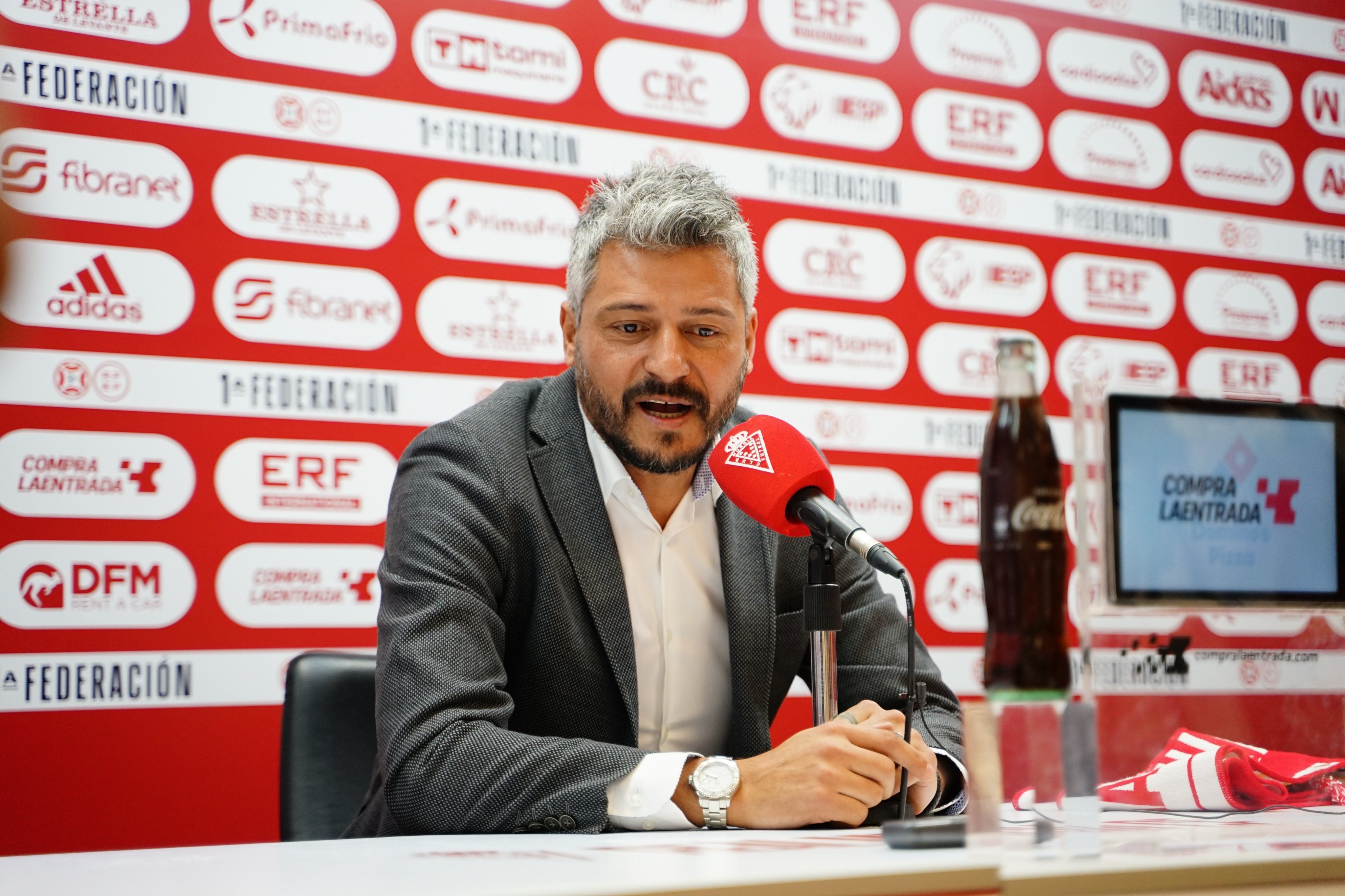 Giro inesperado: Munúa fuera del Real Murcia Giro inesperado: Munúa fuera del Real Murcia