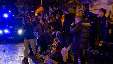 Manifestaci&oacute;n en la Calle Ferraz