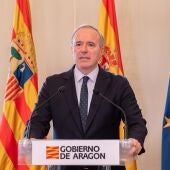El presidente de Aragón, Jorge Azcón, en una imagen de archivo