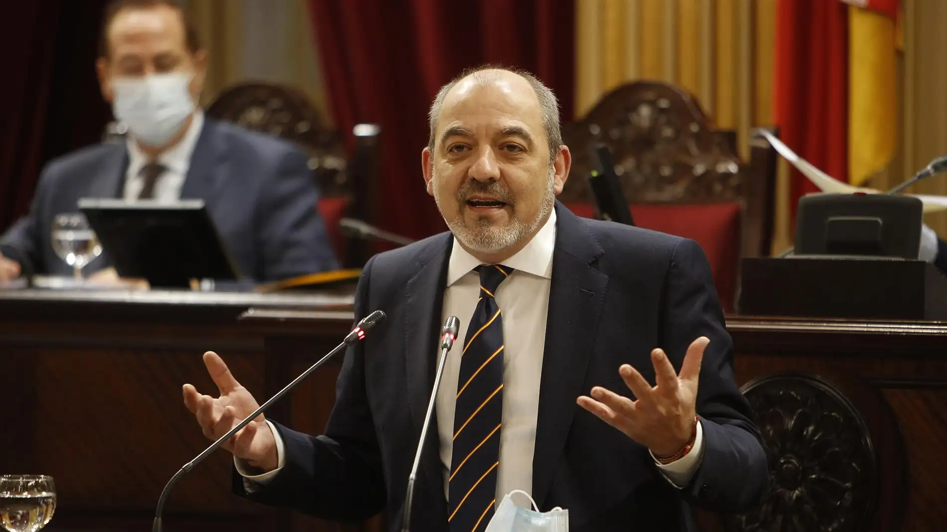 Sergio Rodríguez, diputado y portavoz de Vox Baleares en el Parlament