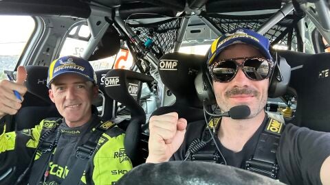 Alberto Iglesias y Jos&eacute; Antonio Su&aacute;rez, 'Cohete', campeones de Espa&ntilde;a de rallys 2023