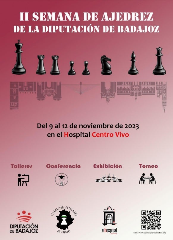 La Semana de Ajedrez de la Diputación de Badajoz contará con una simultánea del GMI Tomás Valentín Sosa con 20 rivales La Semana de Ajedrez de la Diputación de Badajoz contará con una simultánea del GMI Tomás Valentín Sosa con 20 rivales
