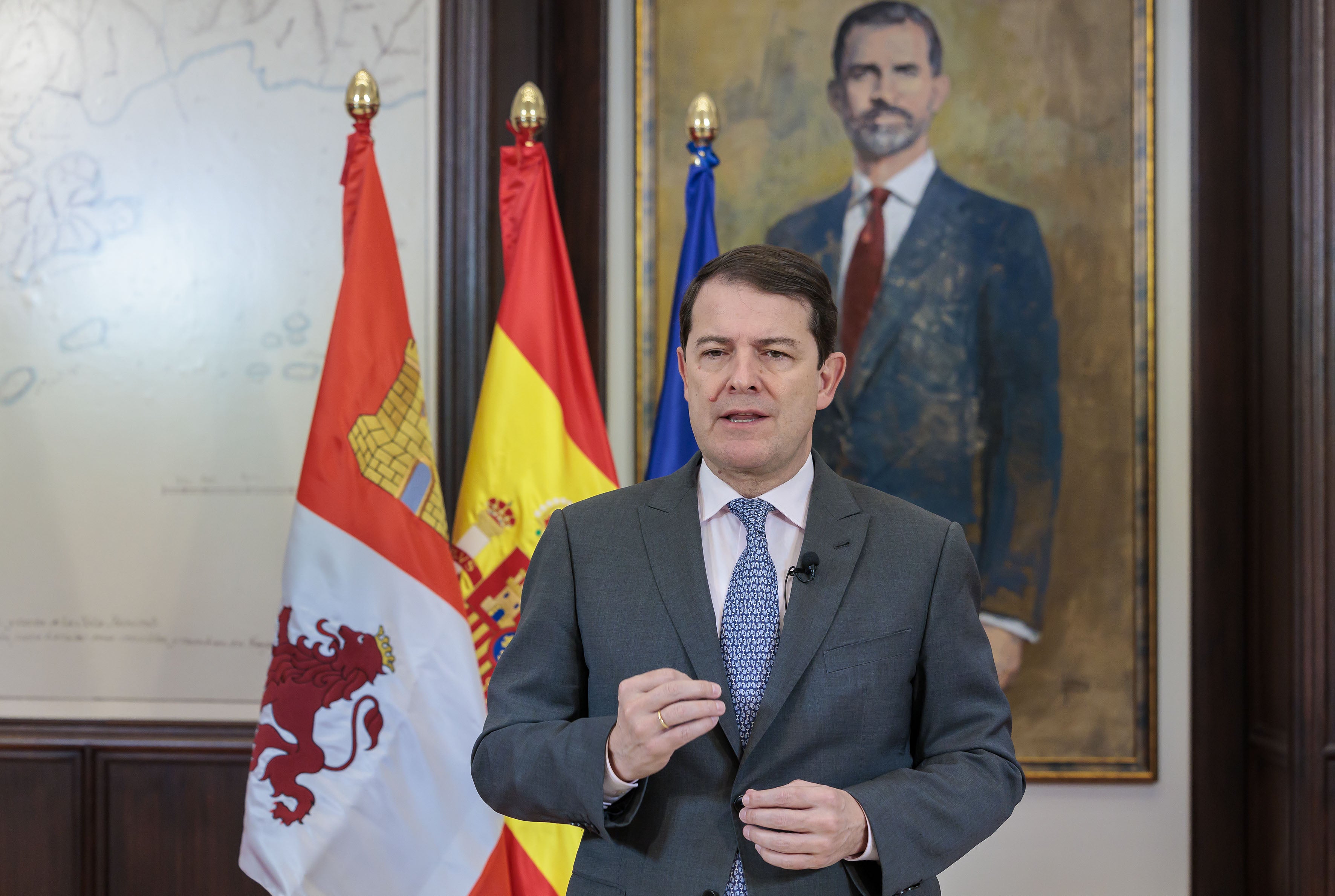 El presidente del ejecutivo Autonómico hace un llamamiento a la sociedad para actuar con serenidad. El presidente del ejecutivo Autonómico hace un llamamiento a la sociedad para actuar con serenidad.