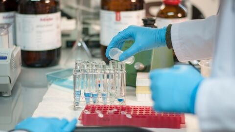 Laboratorio del edificio polivalente de la Universidad de Alcal&aacute;