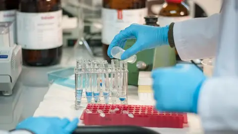 La Universidad de Alcalá celebra la Semana de Ciencia y la Innovación con múltiples actividades hasta el 19 de noviembre Laboratorio del edificio polivalente de la Universidad de Alcalá