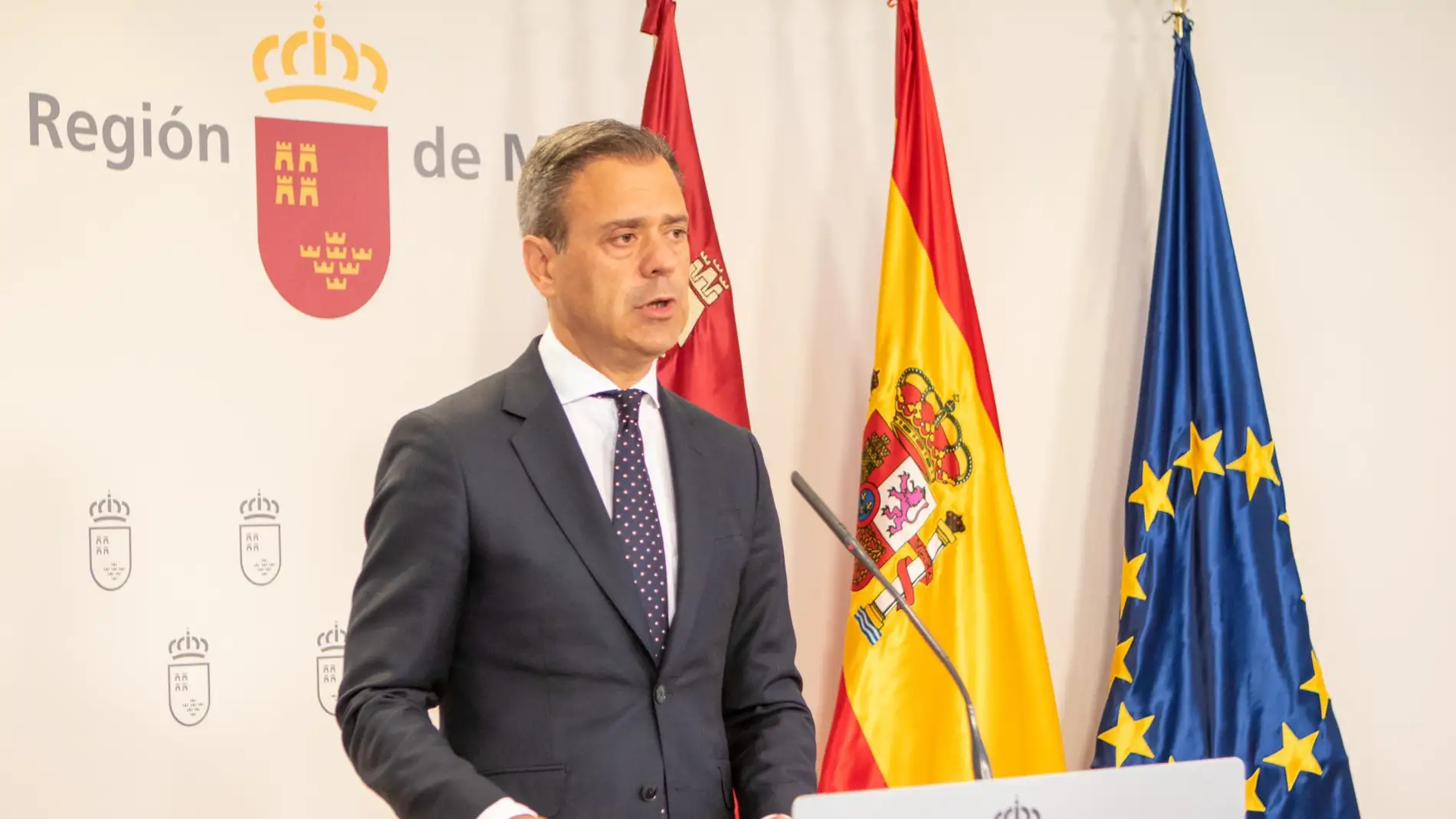 Marcos Ortuño. Portavoz del Gobierno regional de Murcia