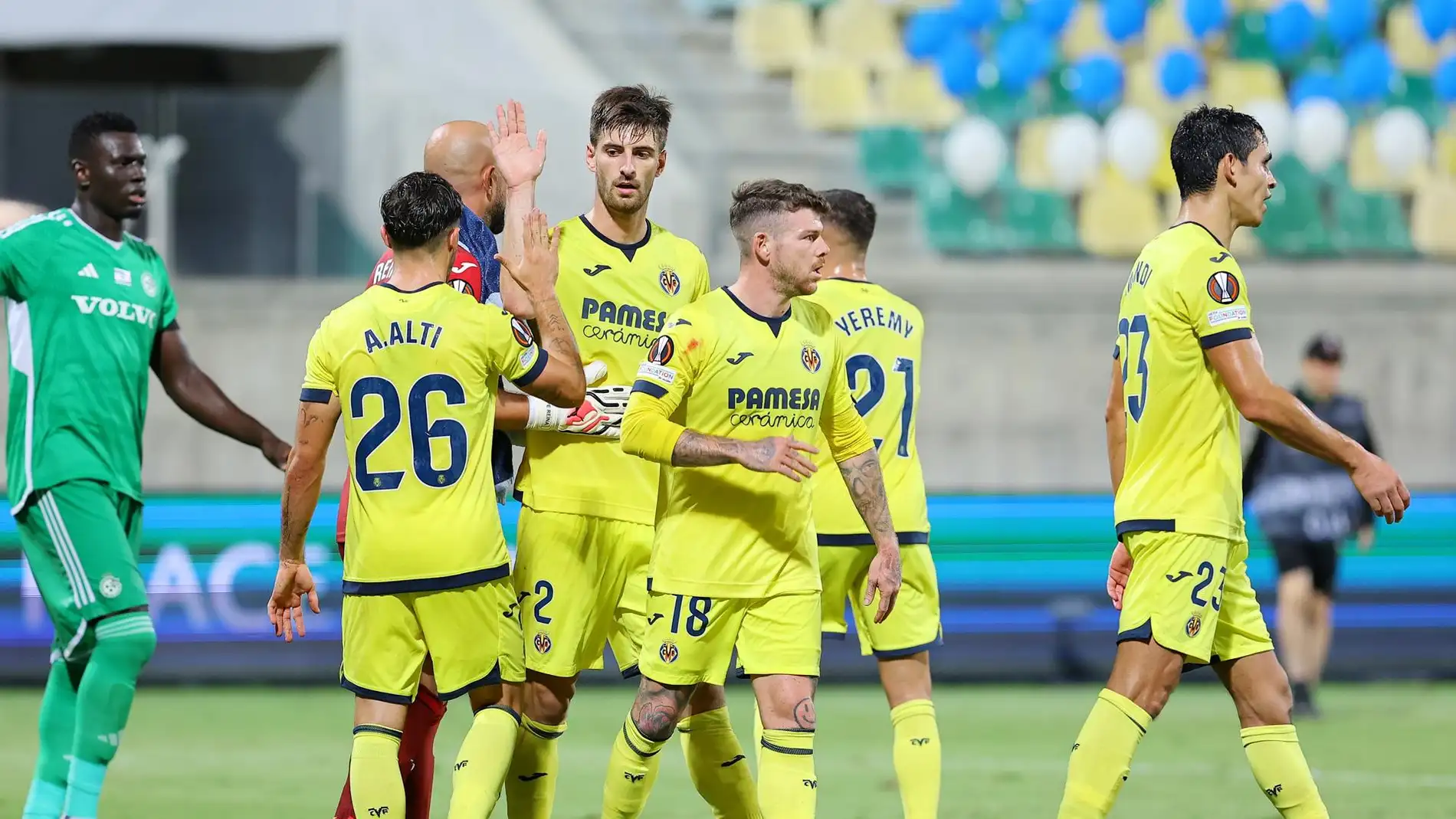 El Villarreal y Pacheta salvan el match ball ante el Macabbi Haifa