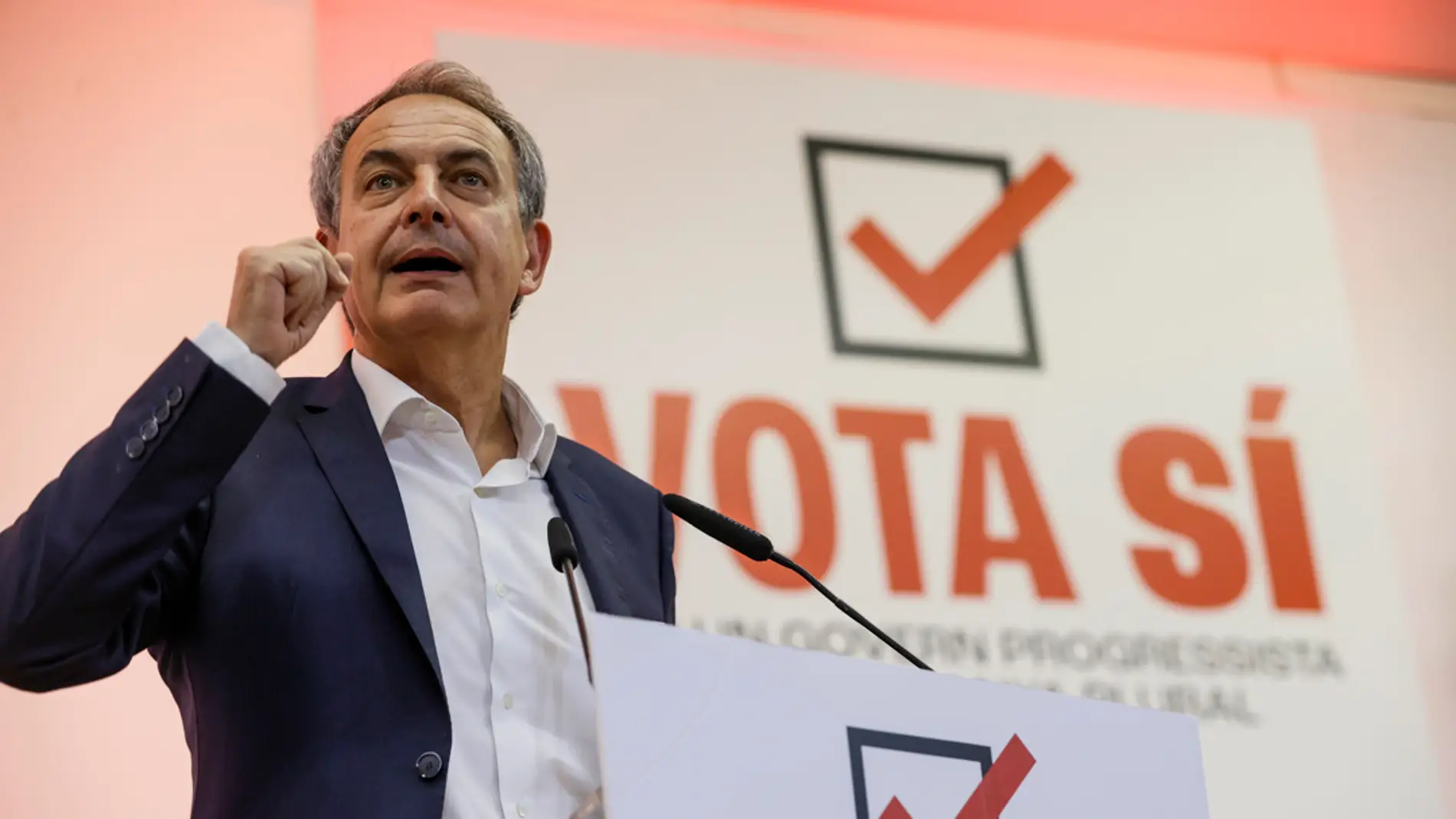 El expresidente del Gobierno José Luis Rodríguez Zapatero/ EFE/ Juan Carlos Cárdenas