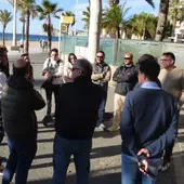Reunión de vecinos con motivo de la renovación del alumbrado del Paseo de Levante de Benidorm Reunión de vecinos con motivo de la renovación del alumbrado del Paseo de Levante de Benidorm