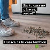 Campaña en Huesca para mantener limpia la ciudad