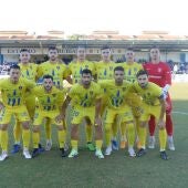 Once titular del Orihuela CF en el partido disputado este domingo en Águilas 