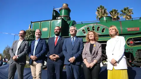 Acte del 175è aniversari del tren Barcelona-Mataró amb la consellera de Territori, Ester Capella; el secretari d'Estat de Transports i Mobilitat, David Lucas i els alcaldes de Barcelona i Mataró, Jaume Collboni i David Bote Acte del 175è aniversari del tren Barcelona-Mataró amb la consellera de Territori, Ester Capella; el secretari d'Estat de Transports i Mobilitat, David Lucas i els alcaldes de Barcelona i Mataró, Jaume Collboni i David Bote