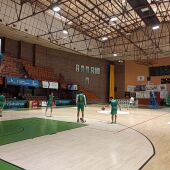 Imagen de archivo de un entrenamiento del Albacete Basket
