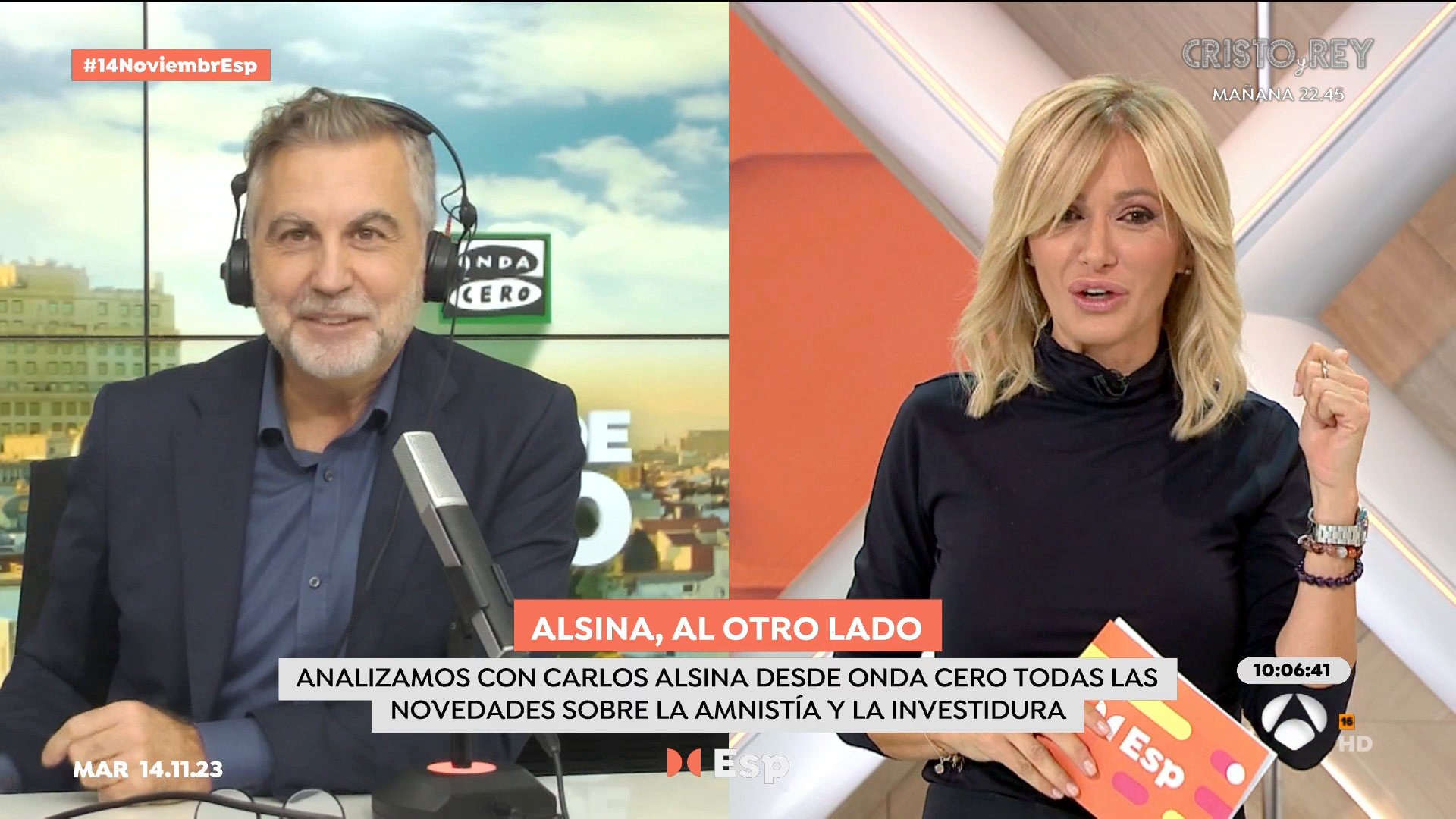 Alsina, sobre la ley de amnistía: "Se hace un relato del procés que no se corresponde con la realidad" Alsina, sobre la ley de amnistía: "Se hace un relato del procés que no se corresponde con la realidad"