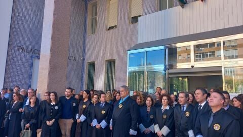 Un momento de la concentraci&oacute;n de Algeciras.