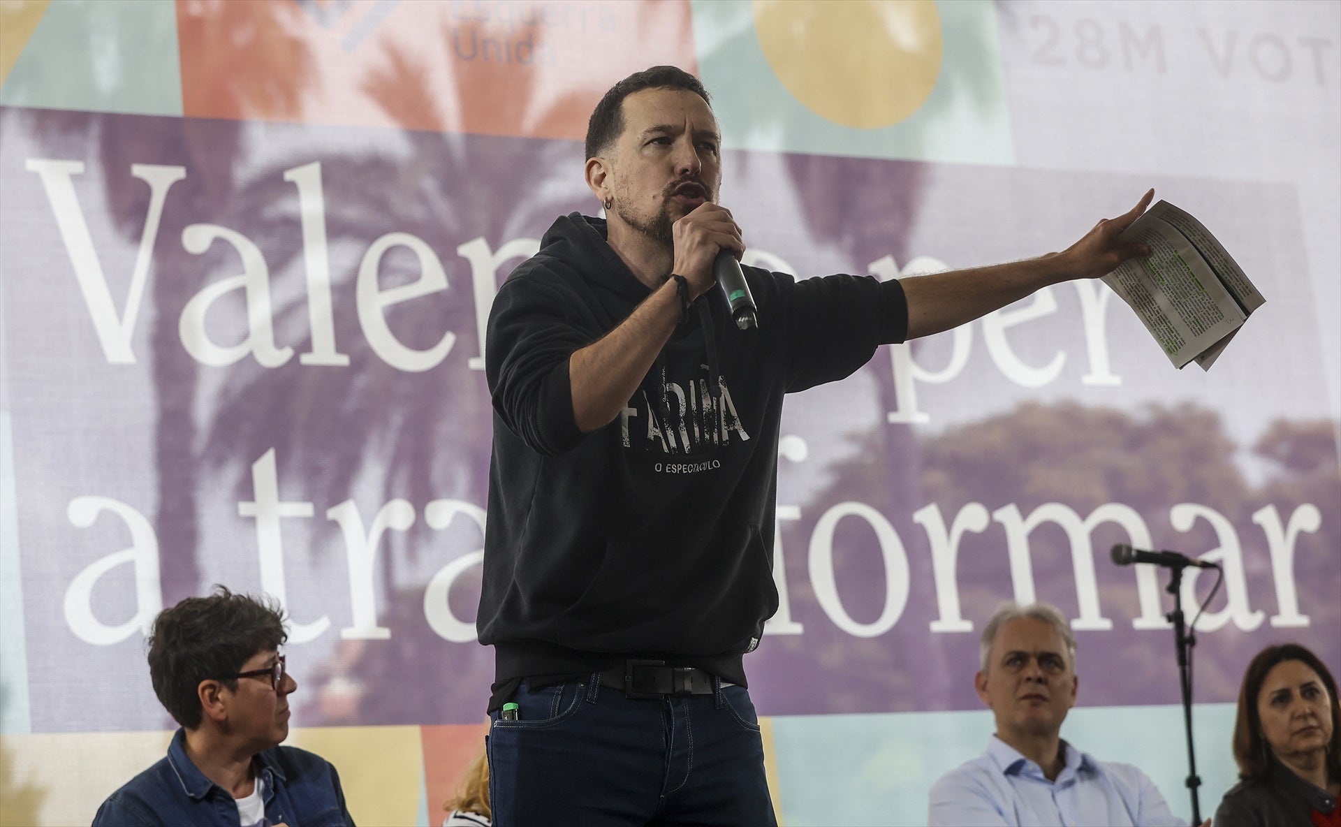 Pablo Iglesias da por sentada la ruptura entre Sumar y Podemos Pablo Iglesias da por sentada la ruptura entre Sumar y Podemos